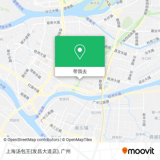 上海汤包王(发昌大道店)地图