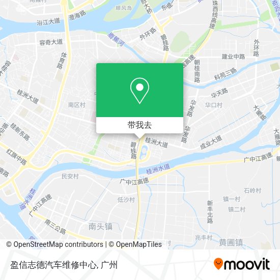 盈信志德汽车维修中心地图