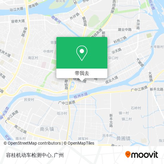 容桂机动车检测中心地图
