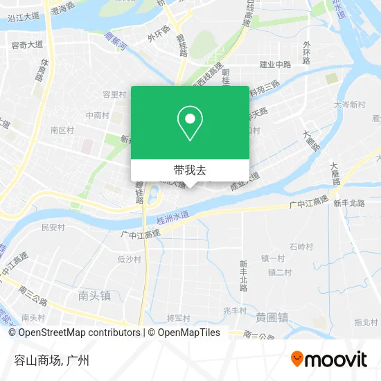容山商场地图