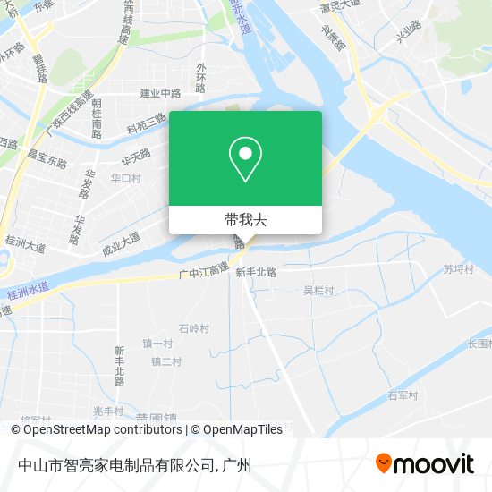 中山市智亮家电制品有限公司地图
