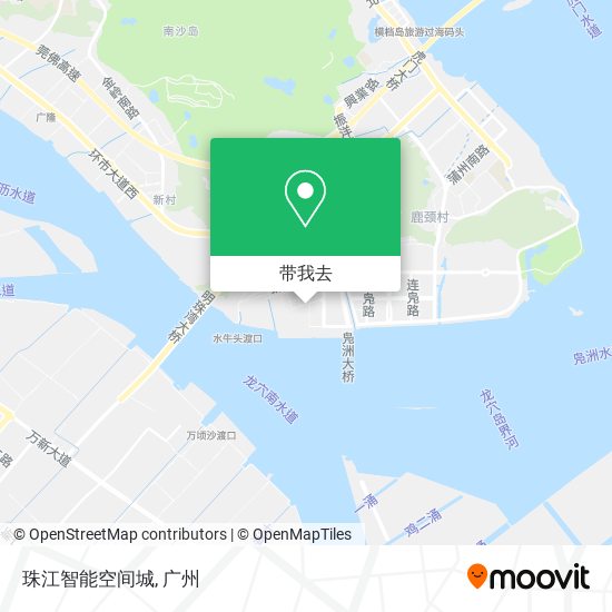 珠江智能空间城地图
