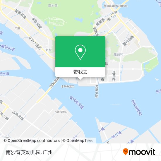 南沙育英幼儿园地图