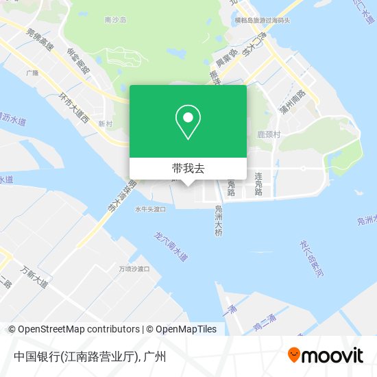 中国银行(江南路营业厅)地图