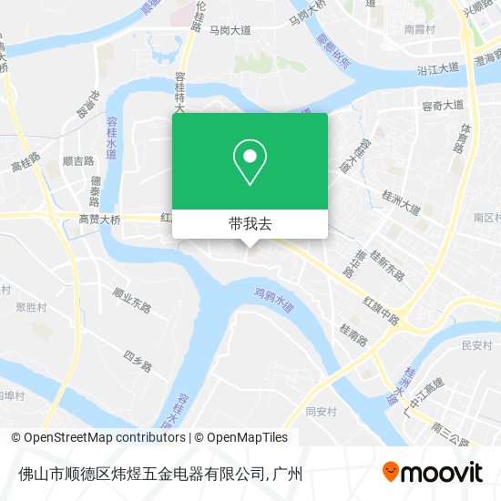 佛山市顺德区炜煜五金电器有限公司地图