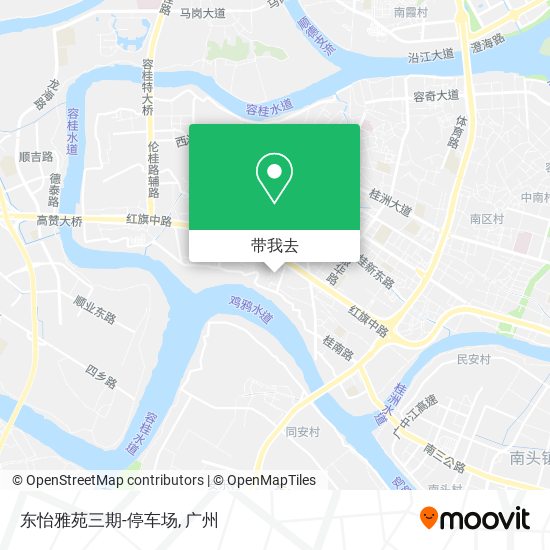 东怡雅苑三期-停车场地图