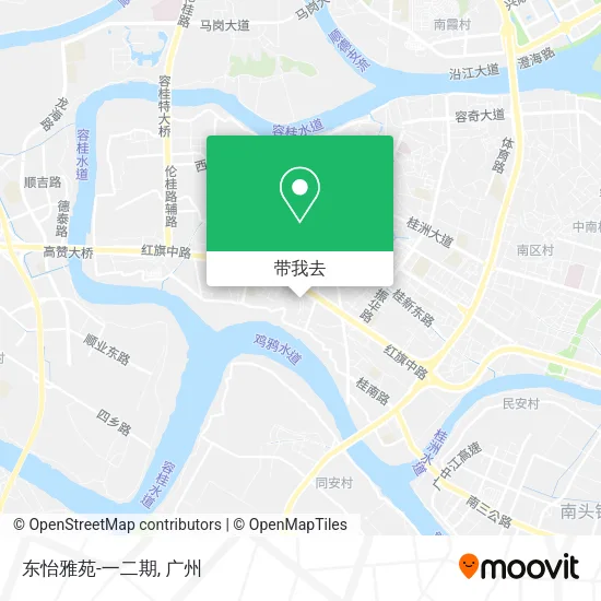 东怡雅苑-一二期地图