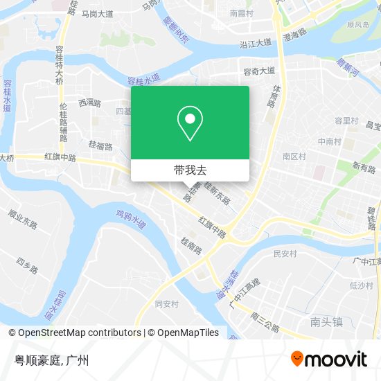 粤顺豪庭地图