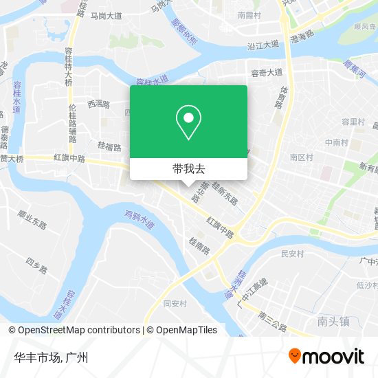 华丰市场地图