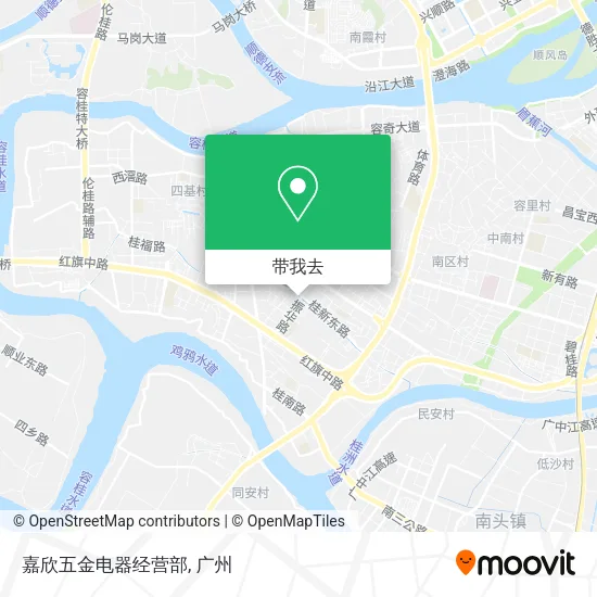 嘉欣五金电器经营部地图