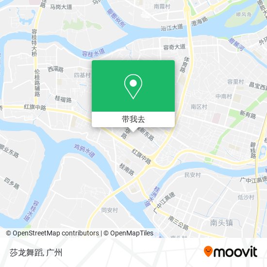 莎龙舞蹈地图