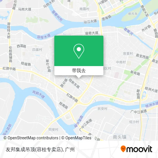 友邦集成吊顶(容桂专卖店)地图