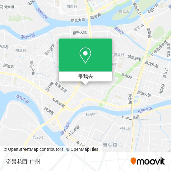 帝景花园地图