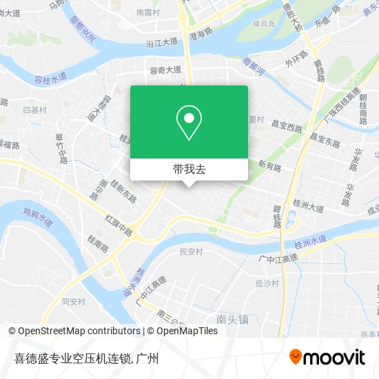 喜德盛专业空压机连锁地图