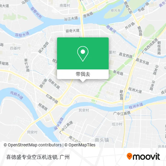 喜德盛专业空压机连锁地图
