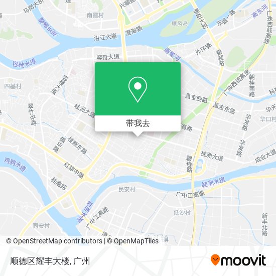 顺德区耀丰大楼地图