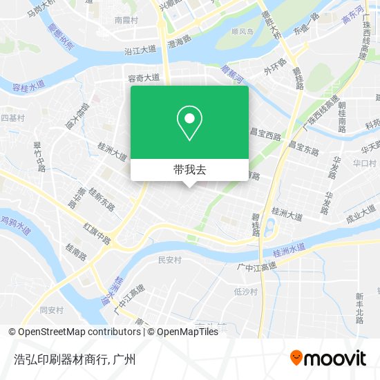 浩弘印刷器材商行地图