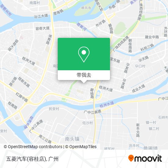 五菱汽车(容桂店)地图