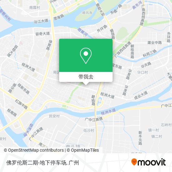佛罗伦斯二期-地下停车场地图