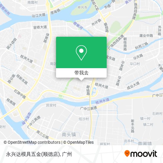 永兴达模具五金(顺德店)地图