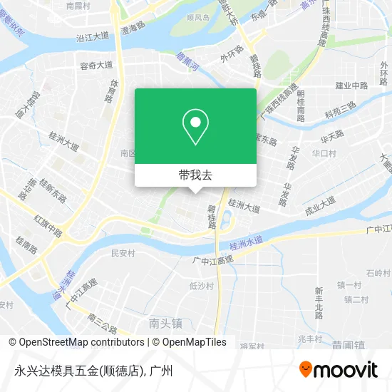 永兴达模具五金(顺德店)地图