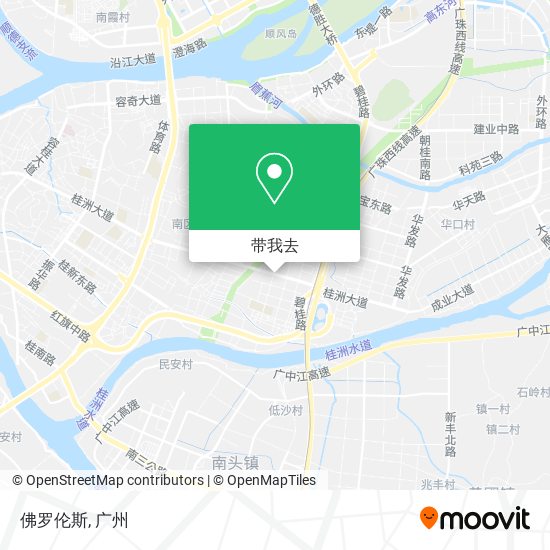 佛罗伦斯地图