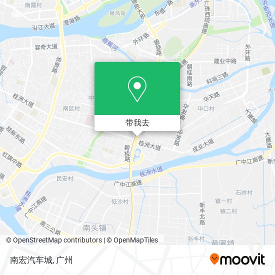 南宏汽车城地图