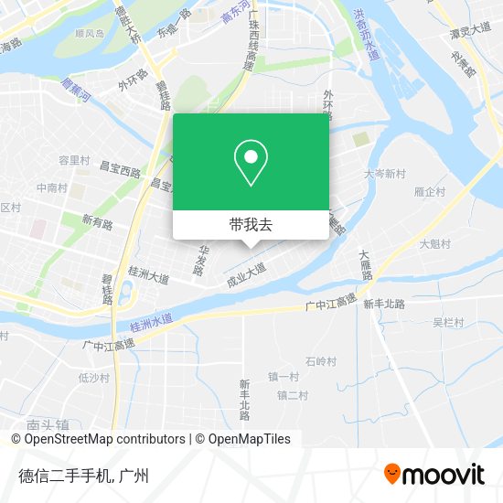 德信二手手机地图