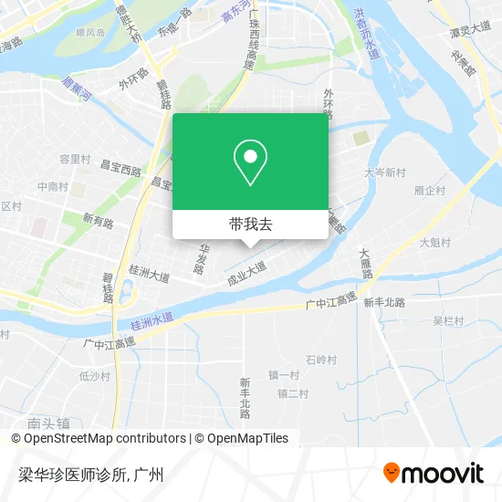 梁华珍医师诊所地图