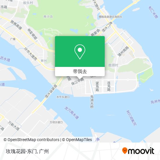 玫瑰花园-东门地图