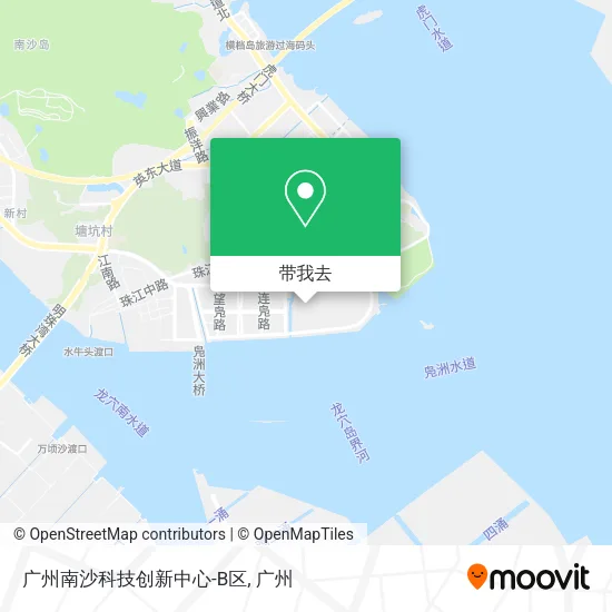 广州南沙科技创新中心-B区地图