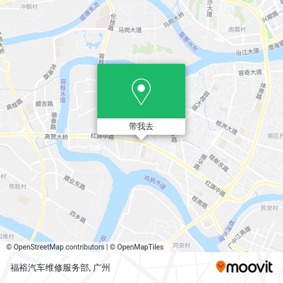 福裕汽车维修服务部地图