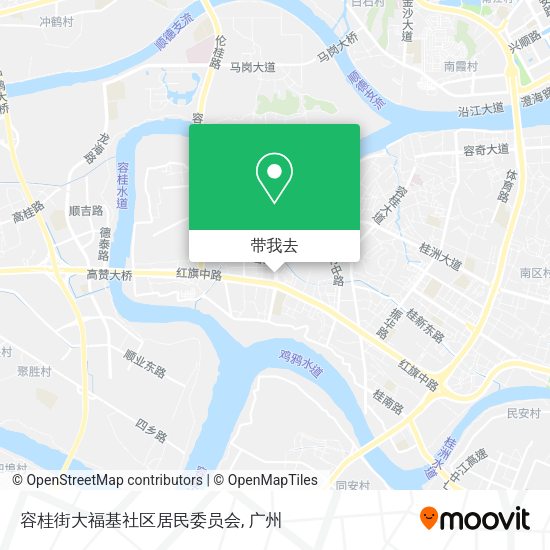 容桂街大福基社区居民委员会地图