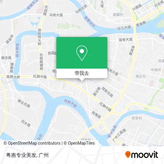 粤惠专业美发地图