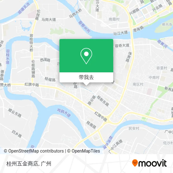 桂州五金商店地图