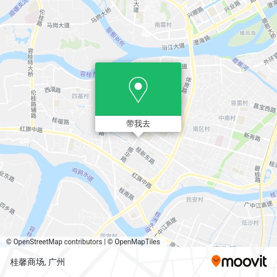 桂馨商场地图