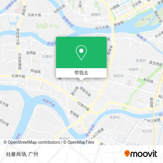 桂馨商场地图