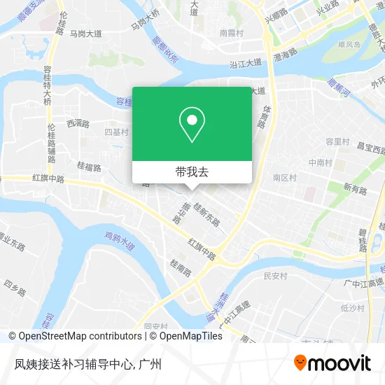 凤姨接送补习辅导中心地图