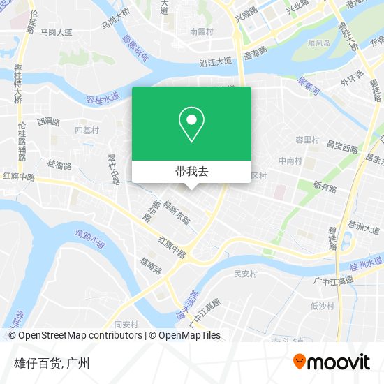 雄仔百货地图