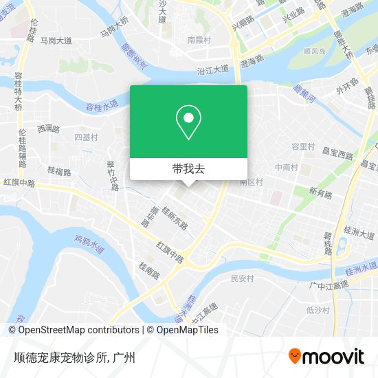 顺德宠康宠物诊所地图