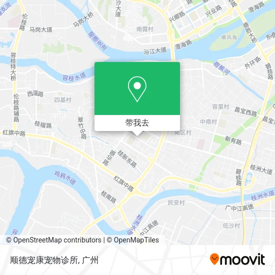 顺德宠康宠物诊所地图