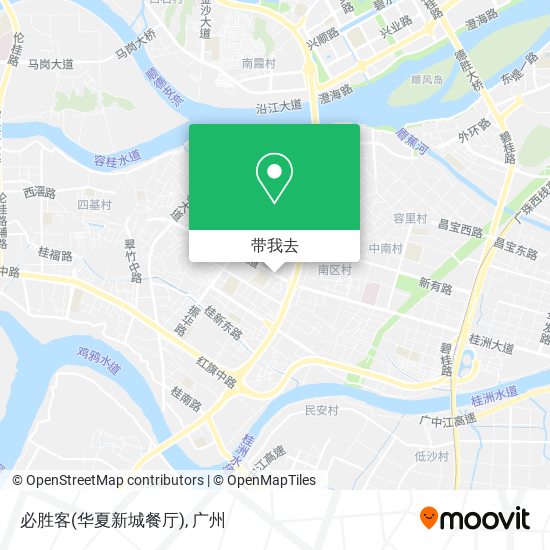 必胜客(华夏新城餐厅)地图