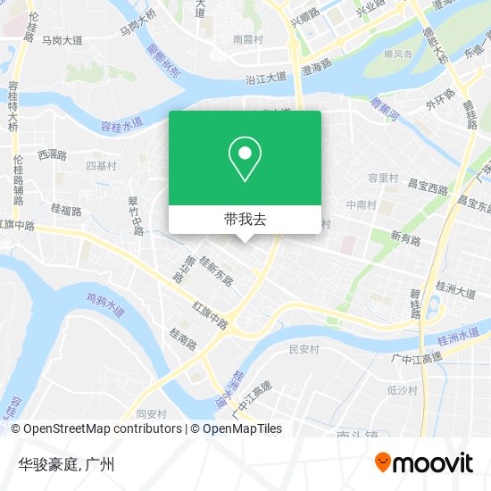 华骏豪庭地图