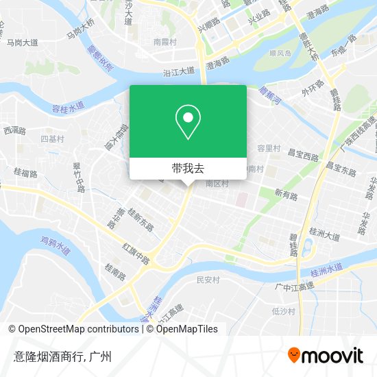 意隆烟酒商行地图