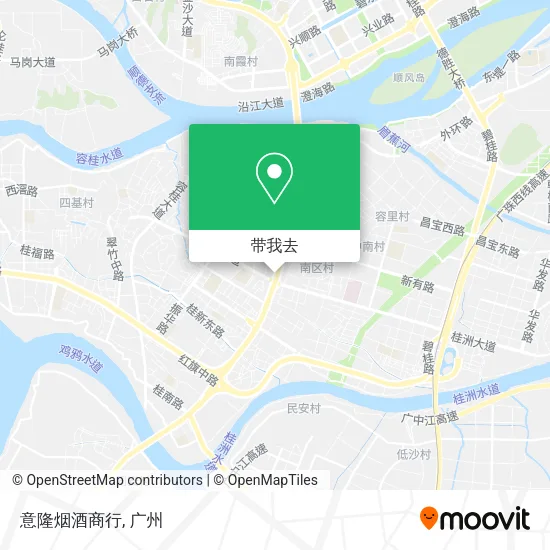 意隆烟酒商行地图