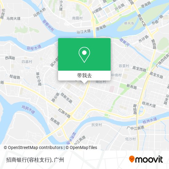 招商银行(容桂支行)地图