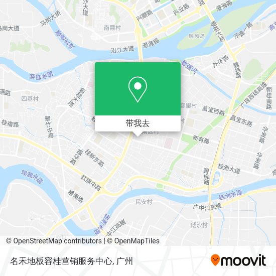 名禾地板容桂营销服务中心地图