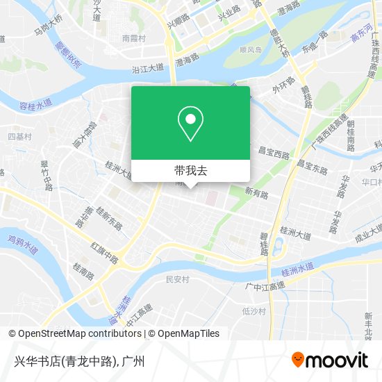 兴华书店(青龙中路)地图