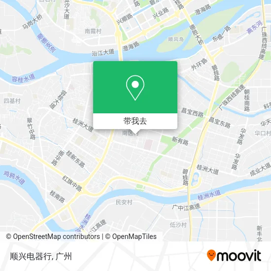 顺兴电器行地图