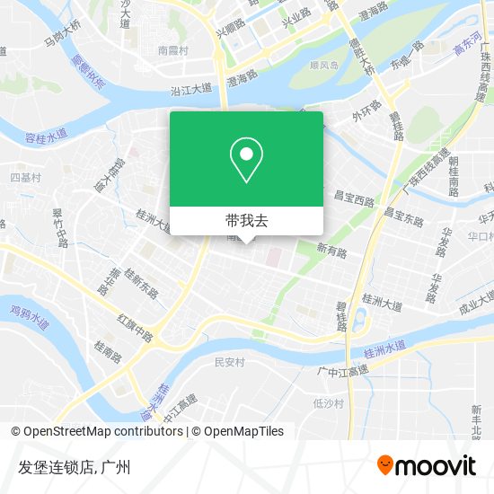 发堡连锁店地图